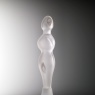 White Murine Blown Form
